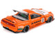 Honda NSX Kaido Racing V1 Orange with White Hood Designed by Jun Imai Kaido House Special 1/64 Diecast Model Car Mini GT KHMG119
