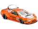 Honda NSX Kaido Racing V1 Orange with White Hood Designed by Jun Imai Kaido House Special 1/64 Diecast Model Car Mini GT KHMG119