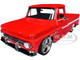 1966 Chevrolet C10 Fleetside Pickup Truck Red Maxx Design American Classics Series 1/24 Diecast Model Car Motormax 73355MX-R