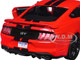 2018 Ford Mustang GT 5 0 Red with Black Stripes Timeless Legends Series 1/24 Diecast Model Car Motormax 79352TL-RBK