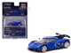 Koenigsegg Jesko Attack Blue Metallic Global64 Series 1/64 Diecast Model Tarmac Works T64G-TL052-BL