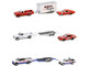 Racing Hitch & Tow Set of 3 pieces Series 5 1/64 Diecast Model Cars Greenlight 31170-A-B-C