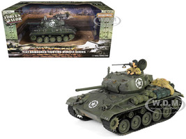 M24 Chaffee Light Tank 8th Armored Division 36th Tank Batallion Rheinberg Germany World War II 1945 United States Army Armoured Fighting Vehicle Series 1/32 Diecast Model Forces of Valor FOV-801002A