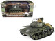 M24 Chaffee Light Tank 8th Armored Division 36th Tank Batallion Rheinberg Germany World War II 1945 United States Army Armoured Fighting Vehicle Series 1/32 Diecast Model Forces of Valor FOV-801002A
