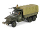 GMC CCKW 353B Cargo Truck with Cover 1st Infantry Division Weymouth England World War II 1944 United States Army with Figures Armoured Fighting Vehicle Series 1/32 Diecast Model Forces of Valor FOV-801201B