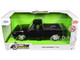 1985 Chevrolet C 10 Pickup Truck Black with Minilite Wheels Just Trucks Series 1/24 Diecast Model Car Jada 35852