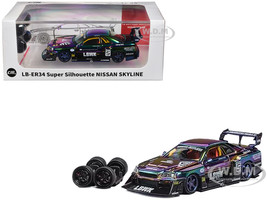 CM Model 1:64 Nissan Skyline GT-R R34 LBWK Super Silhouette