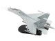 Sukhoi Su 30MK2 Flanker G Fighter Aircraft White 17 China 2022 People s Liberation Army Naval Air Force PLANAF Air Power Series 1/72 Diecast Model Hobby Master HA9552