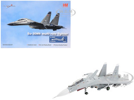 Sukhoi Su 30MK2 Flanker G Fighter Aircraft White 17 China 2022 People s Liberation Army Naval Air Force PLANAF Air Power Series 1/72 Diecast Model Hobby Master HA9552