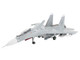 Sukhoi Su 30MK2 Flanker G Fighter Aircraft White 17 China 2022 People s Liberation Army Naval Air Force PLANAF Air Power Series 1/72 Diecast Model Hobby Master HA9552
