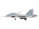 Sukhoi Su 30MK2 Flanker G Fighter Aircraft White 17 China 2022 People s Liberation Army Naval Air Force PLANAF Air Power Series 1/72 Diecast Model Hobby Master HA9552