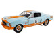 1965 Shelby GT350R #6 Light Blue with Orange Stripes Gulf Racing Tribute Limited Edition to 330 pieces Worldwide 1/18 Diecast Model Car ACME A1801865