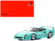 Ferrari F40 Mint Green 1/18 Diecast Model Car Kyosho KS08416MG
