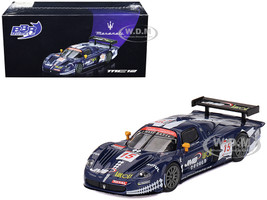 Maserati MC12 Stradale Blue Metallic with White Stripe 1/64
