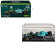 Aston Martin AMR23 #14 Fernando Alonso Cognizant Aramco F1 Team Formula One F1 World Championship 2023 with Display Case Race Series 1/43 Diecast Model Car Bburago 38091FA