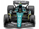 Aston Martin AMR23 #14 Fernando Alonso Cognizant Aramco F1 Team Formula One F1 World Championship 2023 with Display Case Race Series 1/43 Diecast Model Car Bburago 38091FA