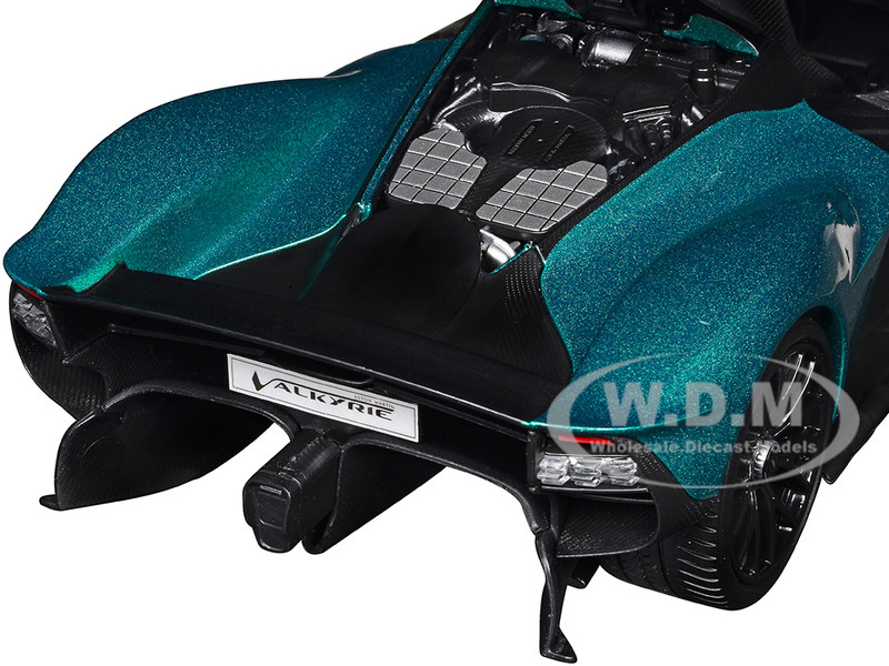 Aston Martin Valkyrie Green Metallic with Matt Black Top 