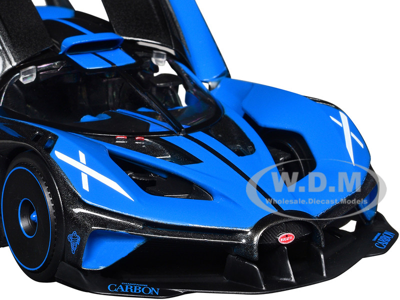 Bugatti Bolide Blue and Black Metallic 