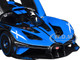Bugatti Bolide Blue and Black Metallic Special Edition Series 1/24 Diecast Model Car Maisto 32911BL