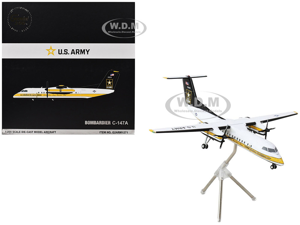 東京2020 Go Aircraft Miniature Bombardier C-147A Transport Aircraft 