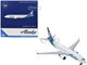 Boeing 737 MAX 8 Commercial Aircraft Alaska Airlines N801AK White with Blue Tail 1/400 Diecast Model Airplane GeminiJets GJ2273