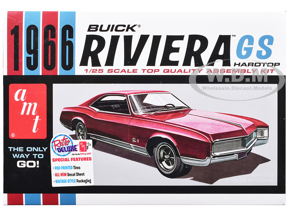 ミニカー Buick Riviera Box of 4 1965 Buick Riviera Hardtop, Assorted - Showcasts