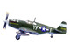 North American P 51B Mustang Aircraft Ole II 358th Fighter Squadron 355th Fighter Group Steeple Morden Strafers 1944 United States Army Air Forces 1/72 Diecast Model Airplane Legion LEG-14606LB