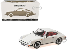 1983 Porsche 911 Carrera Coupe 3 2 White 1/18 Diecast Model Car Minichamps 100063024