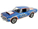 1968 Plymouth HEMI Barracuda Super Stock East Town Arlen Vanke Blue with Graphics Limited Edition to 372 pieces Worldwide 1/18 Diecast Model Car ACME A1806133