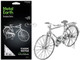 Model Kit Classic Bicycle Bon Voyage Challenging Difficulty Steel Model Metal Earth ICX020