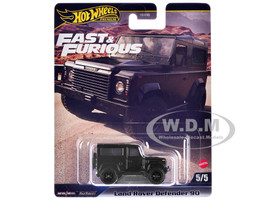 Land Rover Defender 90 Black F9 2021 Movie Fast & Furious Series Diecast Model Car Hot Wheels HYP74