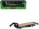 Gooseneck Trailer Black In Box 1/64 Diecast Model Car Greenlight GL30390-2