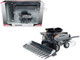 Gleaner S96 Combine with Grain Head and 12 Row Corn Head Gray 1/64 Diecast Model SpecCast SCT956