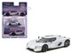 Koenigsegg CC850 Silver Metallic Global64 Series 1/64 Diecast Model Tarmac Works T64G-TL051-SL