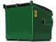 Refuse Trash Bin Waste Management Green Version D 1/34 Diecast Model First Gear 90-0169D