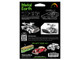 Model Kit DeLorean Brushed Metal Moderate Difficulty Steel Model Metal Earth MMS181