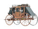 Model Kit Wild West Stagecoach Moderate Difficulty Steel Model Metal Earth MMS189