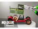 Model Kit 1931 Ford Model A Pickup Truck Green Moderate Difficulty Steel Model Metal Earth MMS197