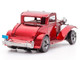 Model Kit 1932 Ford Coupe Red Moderate Difficulty Steel Model Metal Earth MMS198