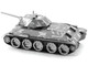 Model Kit Soviet T 34 Tank Moderate Difficulty Steel Model Metal Earth MMS201