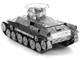 Model Kit Japanese Chi Ha Tank Moderate Difficulty Steel Model Metal Earth MMS202