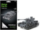 Model Kit German Panzer IV Tank Challenging Difficulty Steel Model Metal Earth PS2001