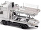 Mercedes Benz Actros Auto Transporter Black 1/64 Diecast Model GCD KS-069-403