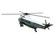 Marine One Presidential Helicopter United States of America Dark Green and White Diecast Model Daron RT5760-1