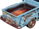 1955 GMC Blue Chip Pickup Truck Matt Blue (Rusted) "Weathered Treasures" Series 1/24 Diecast Model Car Motormax 79071BL
