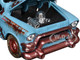 1955 GMC Blue Chip Pickup Truck Matt Blue (Rusted) "Weathered Treasures" Series 1/24 Diecast Model Car Motormax 79071BL