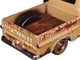 1958 Chevrolet Apache Fleetside Pickup Brown Rusted Weathered Treasures Series 1/24 Diecast Model Car Motormax 79072BRN