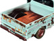 1966 Chevrolet C10 Fleetside Pickup Truck Light Green Rusted Weathered Treasures Series 1/24 Diecast Model Car Motormax 79073LTGRN
