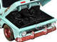1966 Chevrolet C10 Fleetside Pickup Truck Light Green Rusted Weathered Treasures Series 1/24 Diecast Model Car Motormax 79073LTGRN