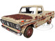 1972 Ford F 100 Pickup Truck Beige Rusted Weathered Treasures Series 1/24 Diecast Model Car Motormax 79074BG 1972 Ford F 100 Pickup Truck Beige Rusted Weathered Treasures Series 1/24 Diecast Model Car Motormax 79074BG